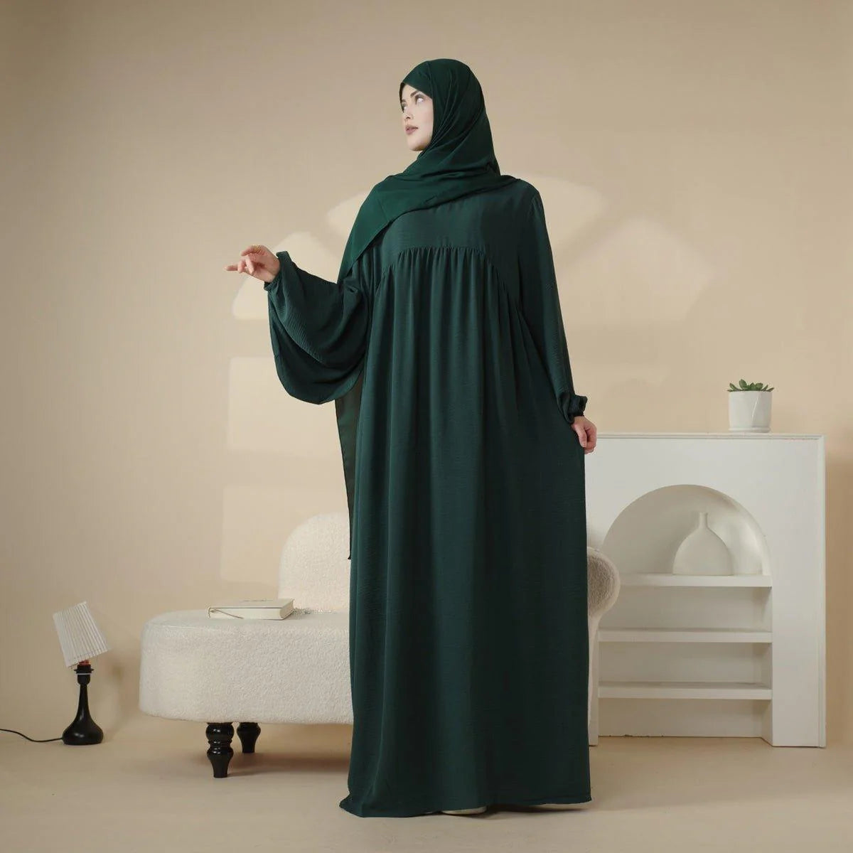 Reversible Crepe Abaya (MA027)