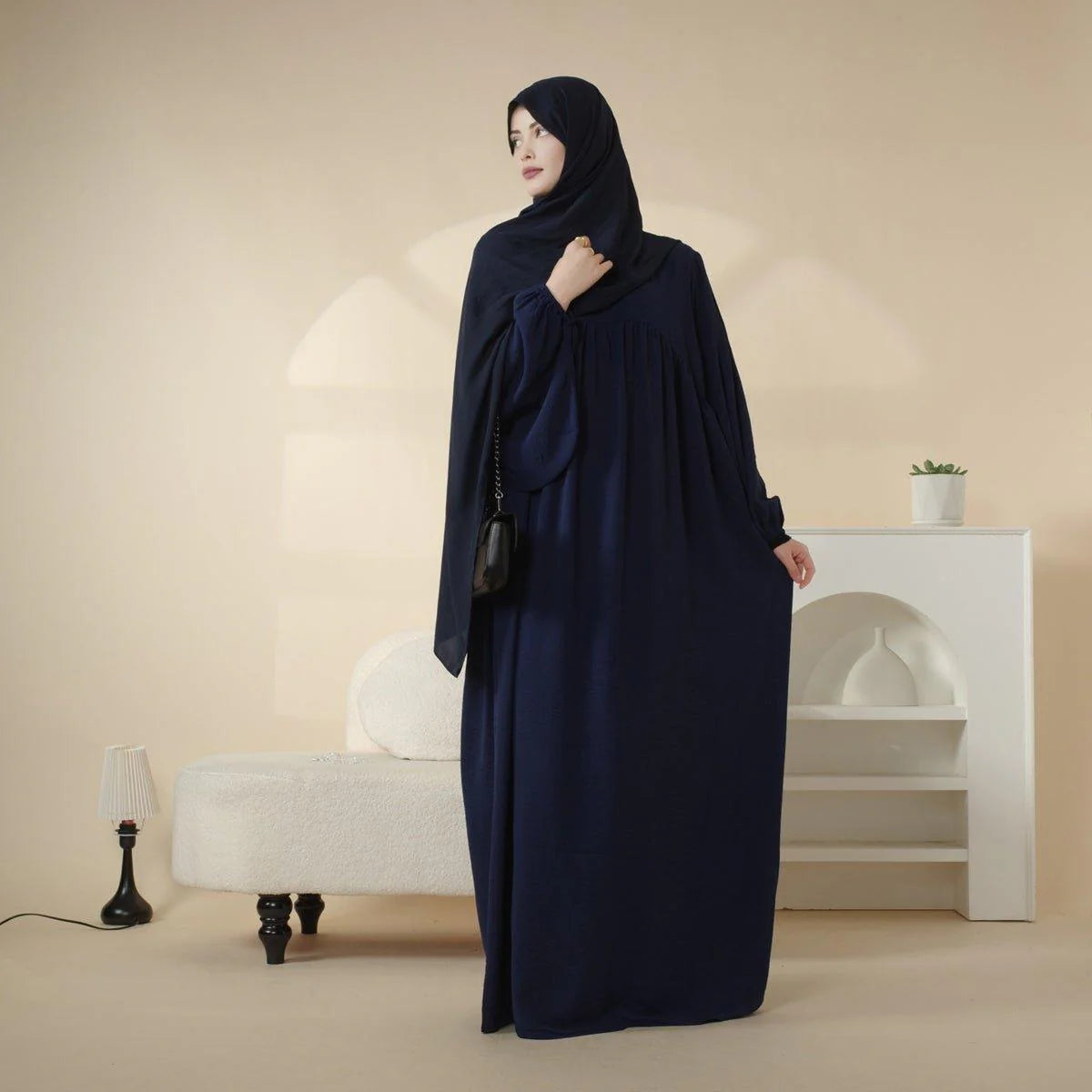 Reversible Crepe Abaya (MA027)